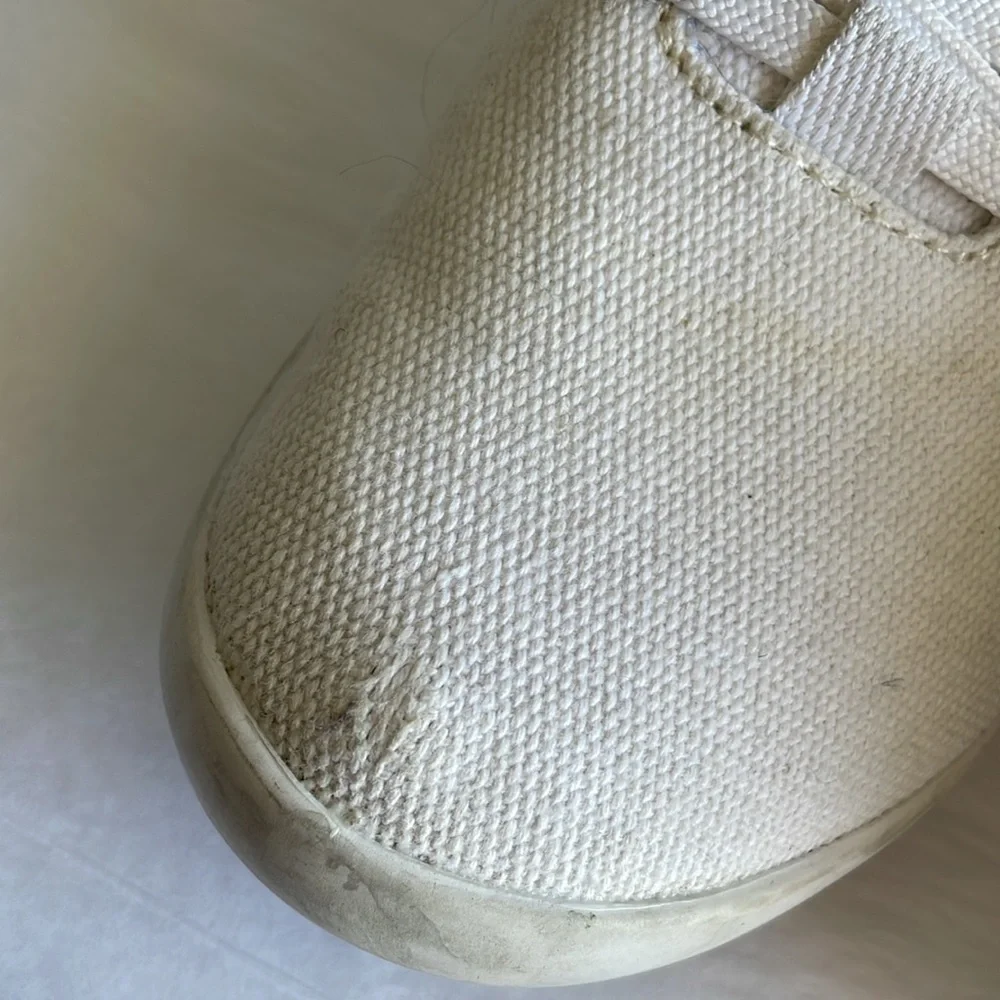 NOBULL White High Top Canvas Trainers